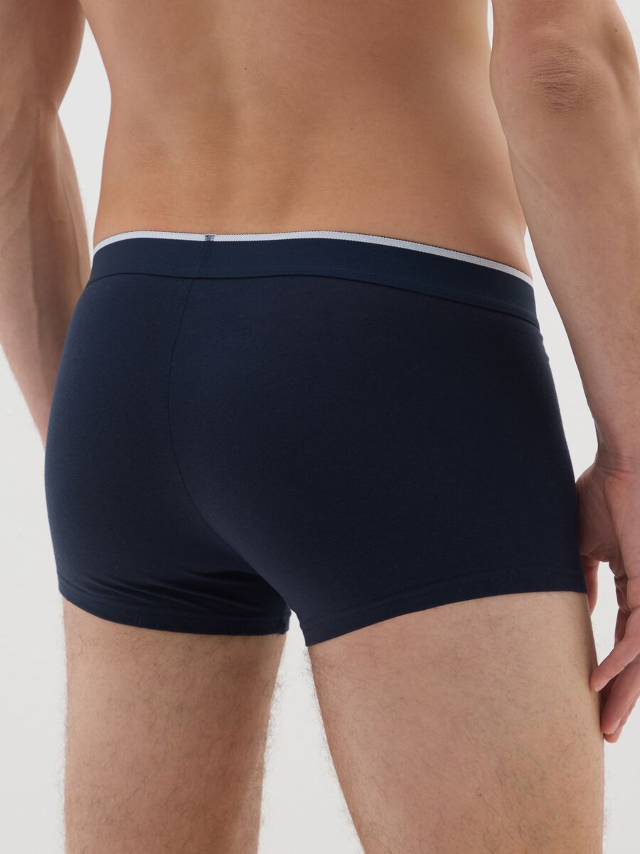 Tripack boxer in cotone elasticizzato multicolor regular fit_2