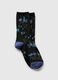 Short socks with floral embroidery_0