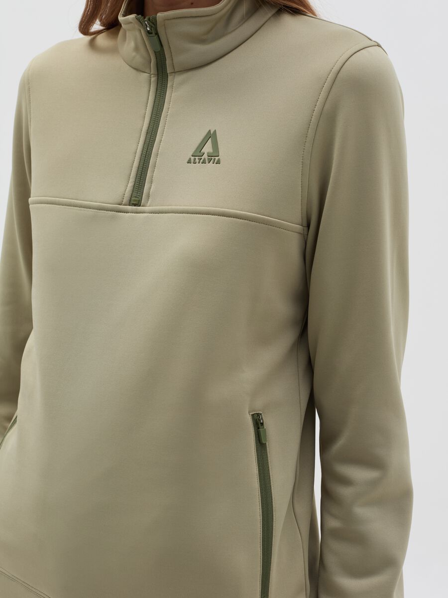 Altavia by Deborah Compagnoni technical half-zip fleece_3