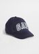 Baseball cap with logo patch_0