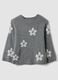 Grey wool-blend jumper with floral pattern, regular fit_4