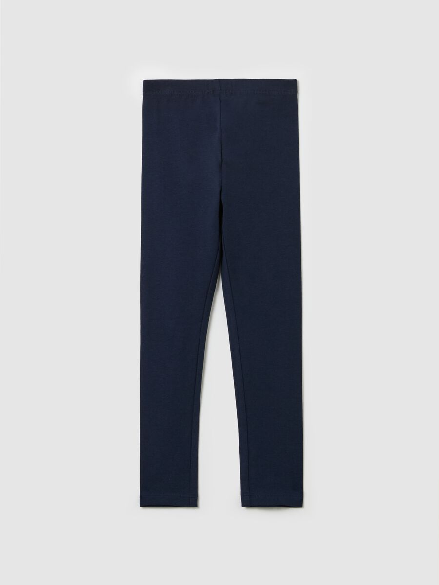 Stretch cotton leggings_1