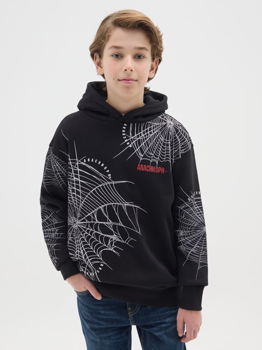 Boy's Multicolour Cotton Blend Regular Fit Sweatshirt_0