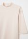 T-shirt with mock neck and elbow-length sleeves_5