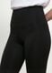 Leggings in cotone elasticizzato nero slim fit_3