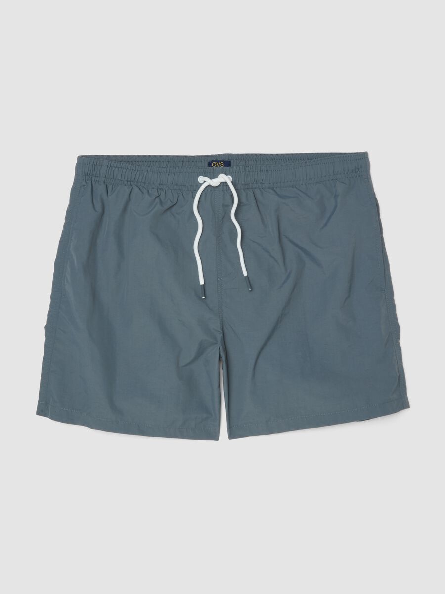 Boxer da mare grigi regular fit con coulisse_4