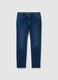 Men's Slim Fit Blue Denim Jeans_4