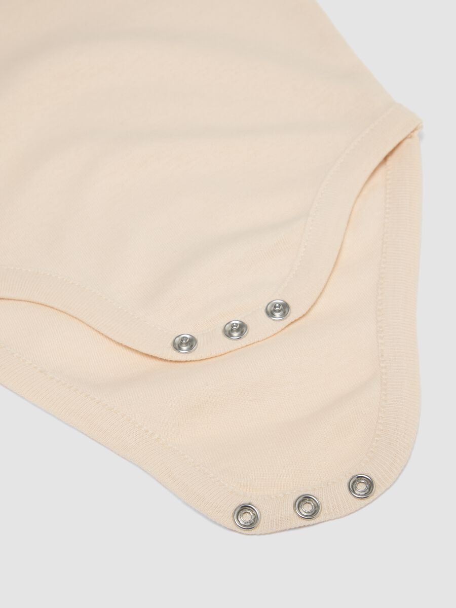 Tripack body in puro cotone multicolor da neonato con disegni_3