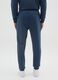 Blue Regular Fit Joggers_2