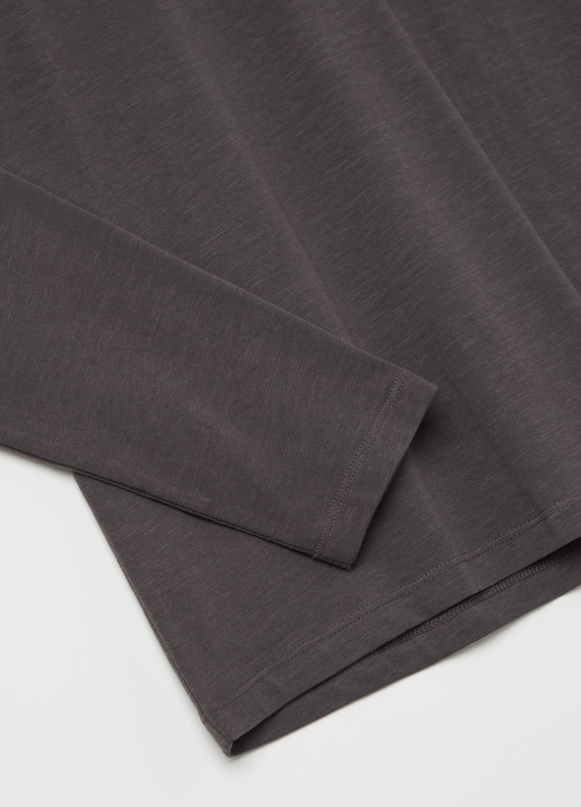 Long-sleeved T-shirt in cotton