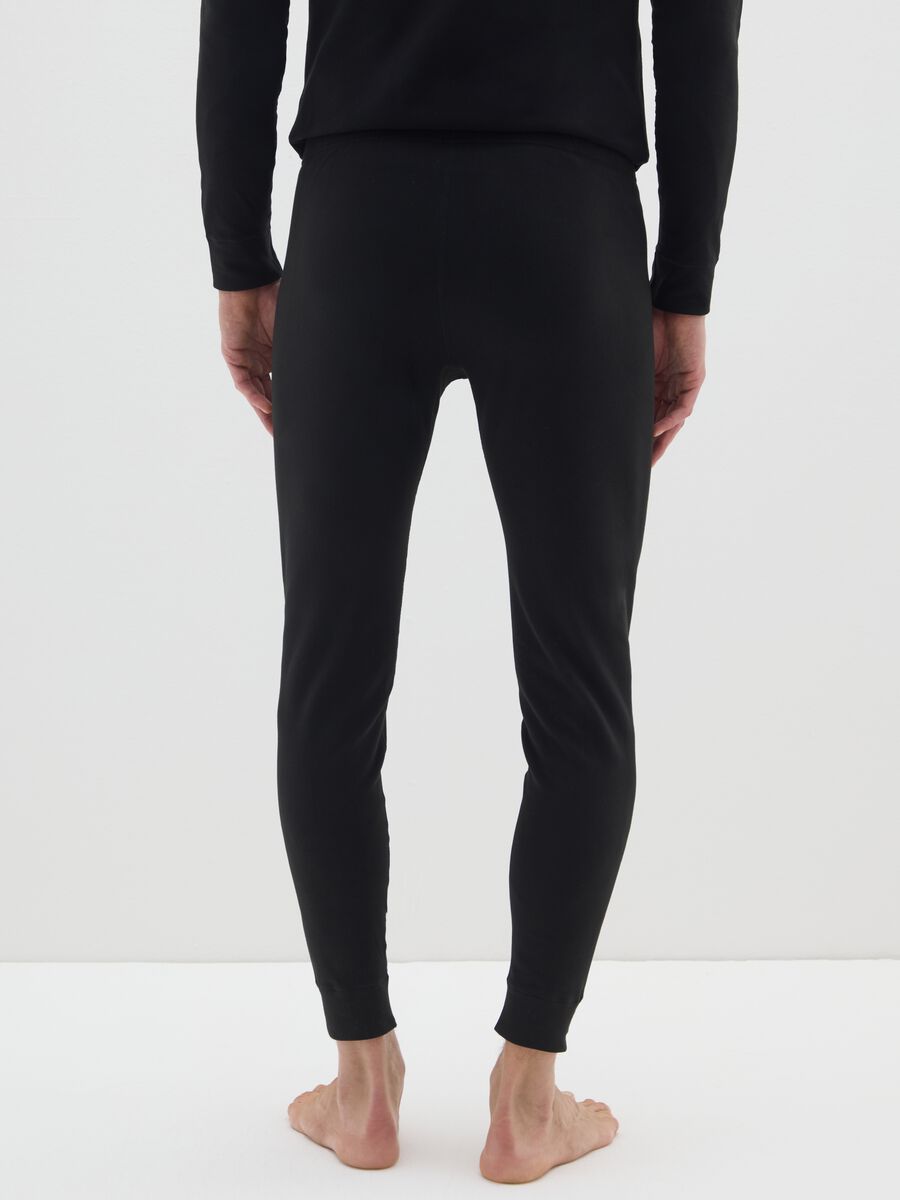 Regular Fit Black Leggings_2