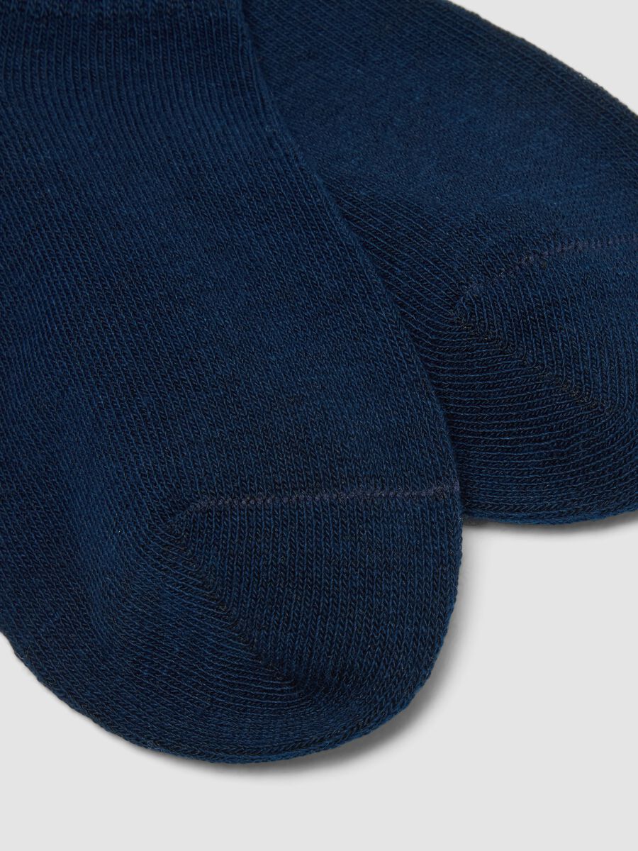 Multipack calzini in misto cotone blu da bambino regular fit_2