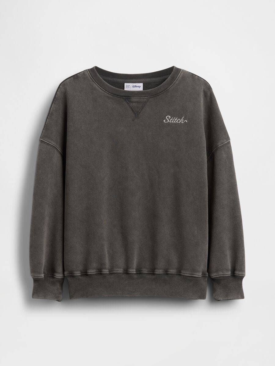 Cotton-blend crewneck sweatshirt_3