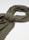Grey checked scarf_1