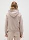 Regular fit beige cotton blend sweatshirt_3