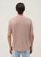 T-shirt rosa in puro cotone a maniche corte regular fit_3