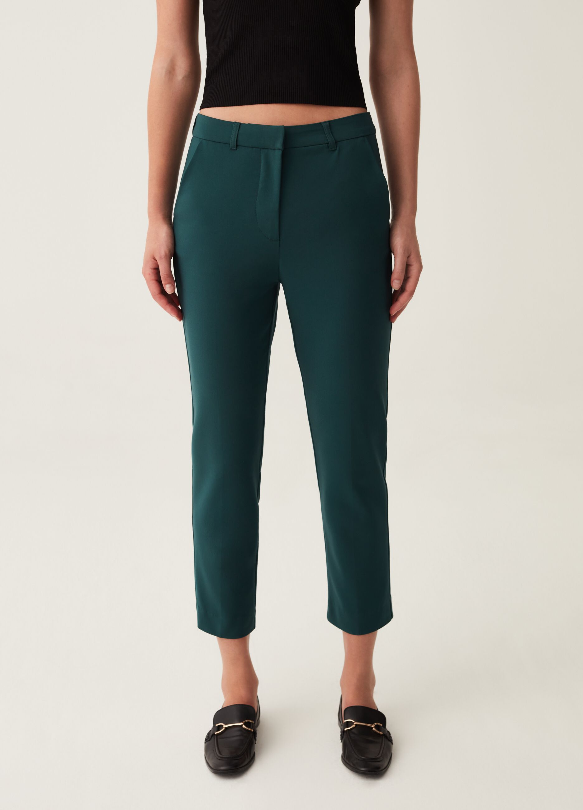 Pantaloni a sigaretta cropped_1