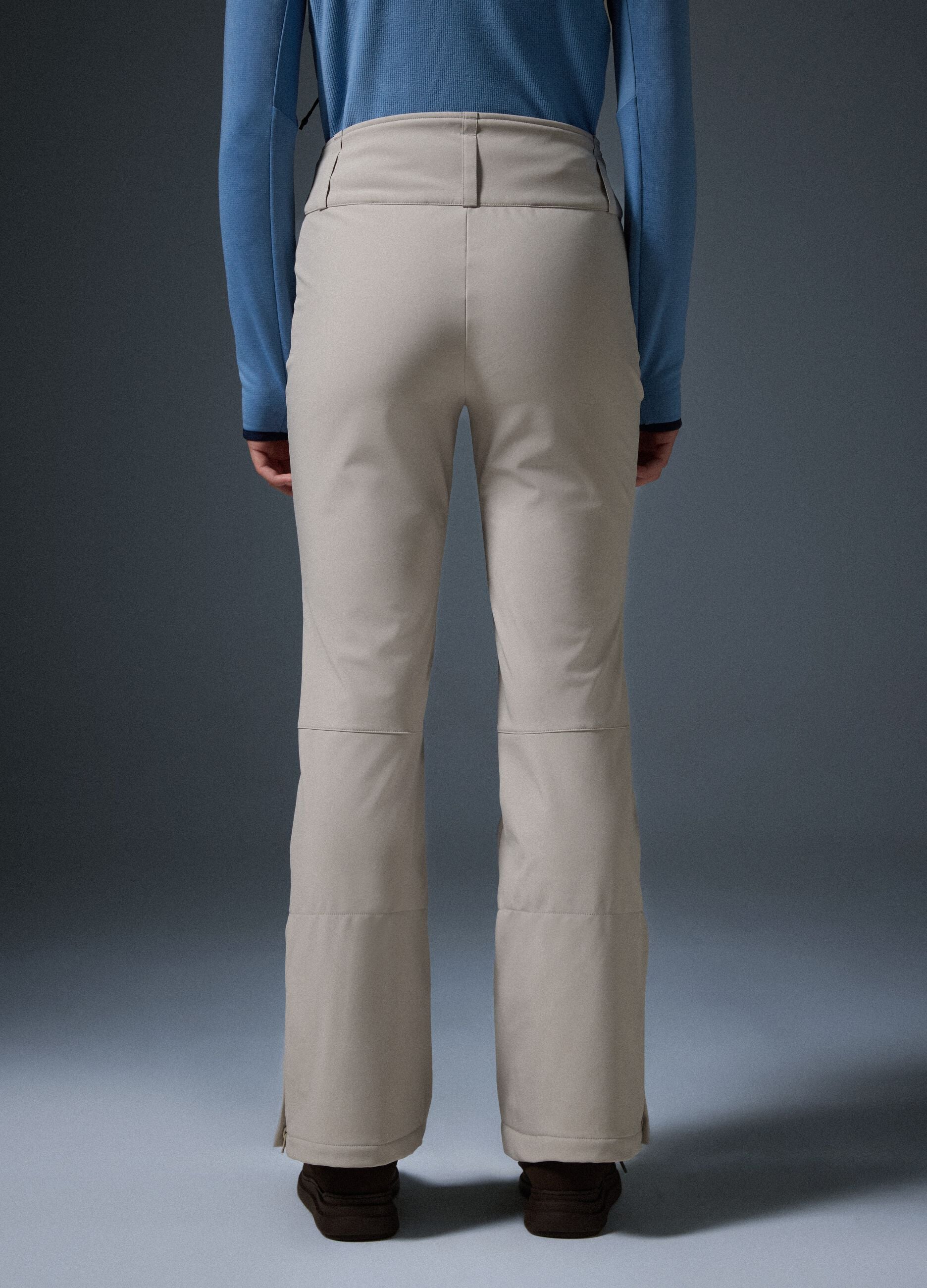 Water-Repellent Softshell Ski Trousers ALTAVIA WITH DEBORAH COMPAGNONI