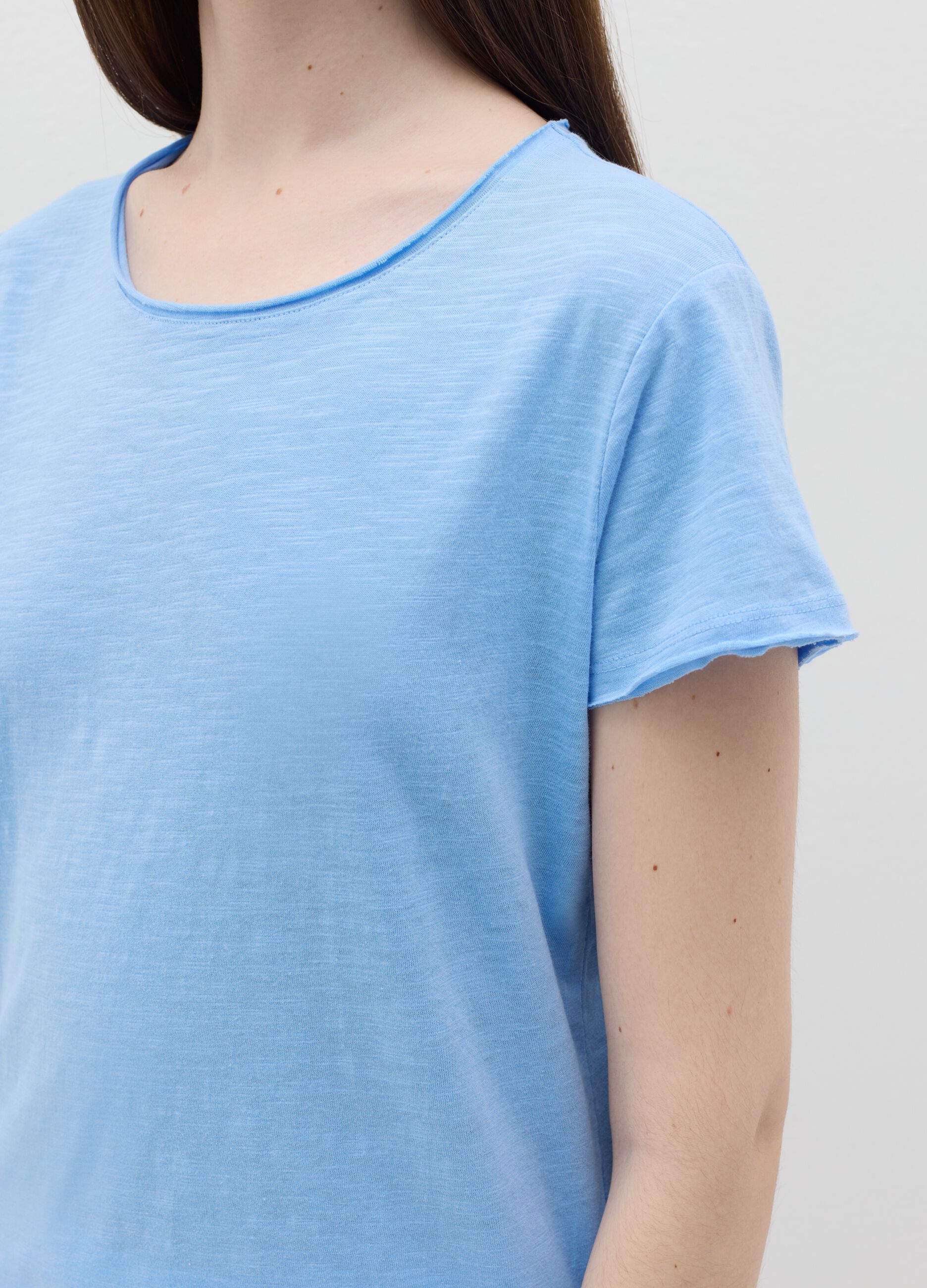 Slub jersey T-shirt