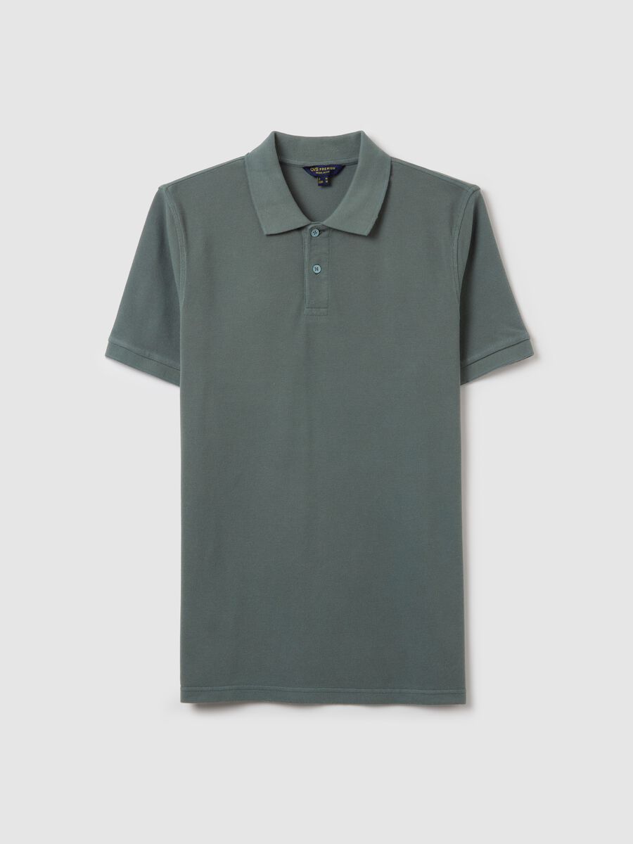 100% cotton piqué polo shirt_4