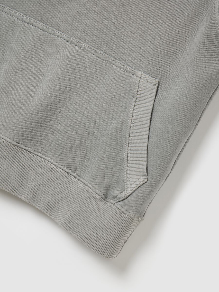 Grey Everlast Sleeveless Hoodie_5