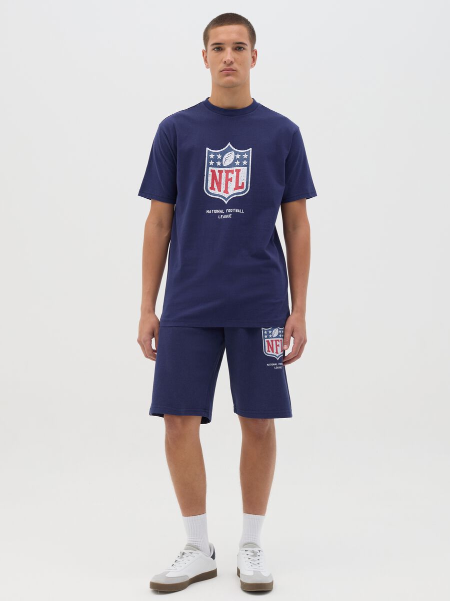 Blue NFL Cotton T-shirt_1