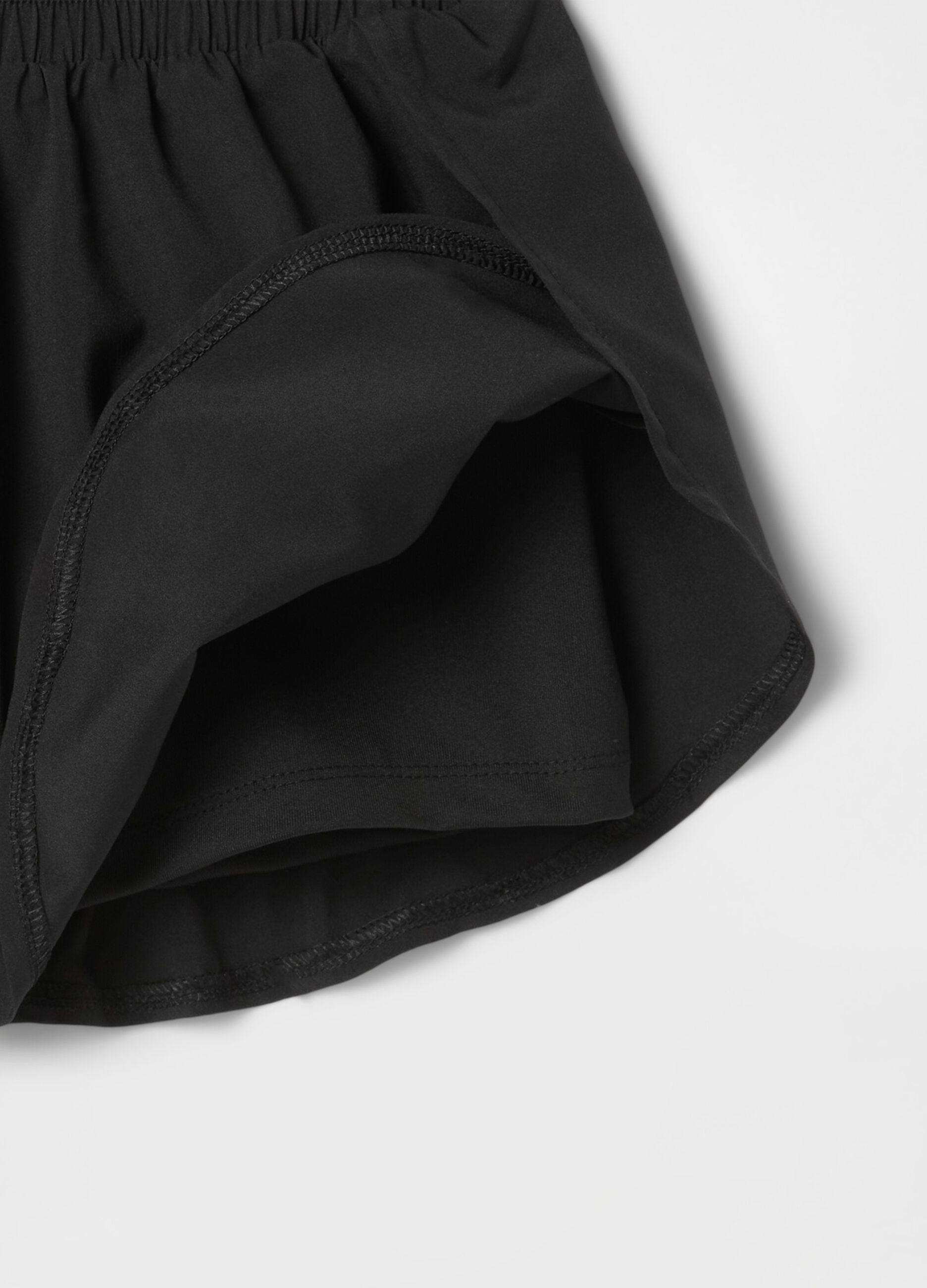 Stretch Black Shorts