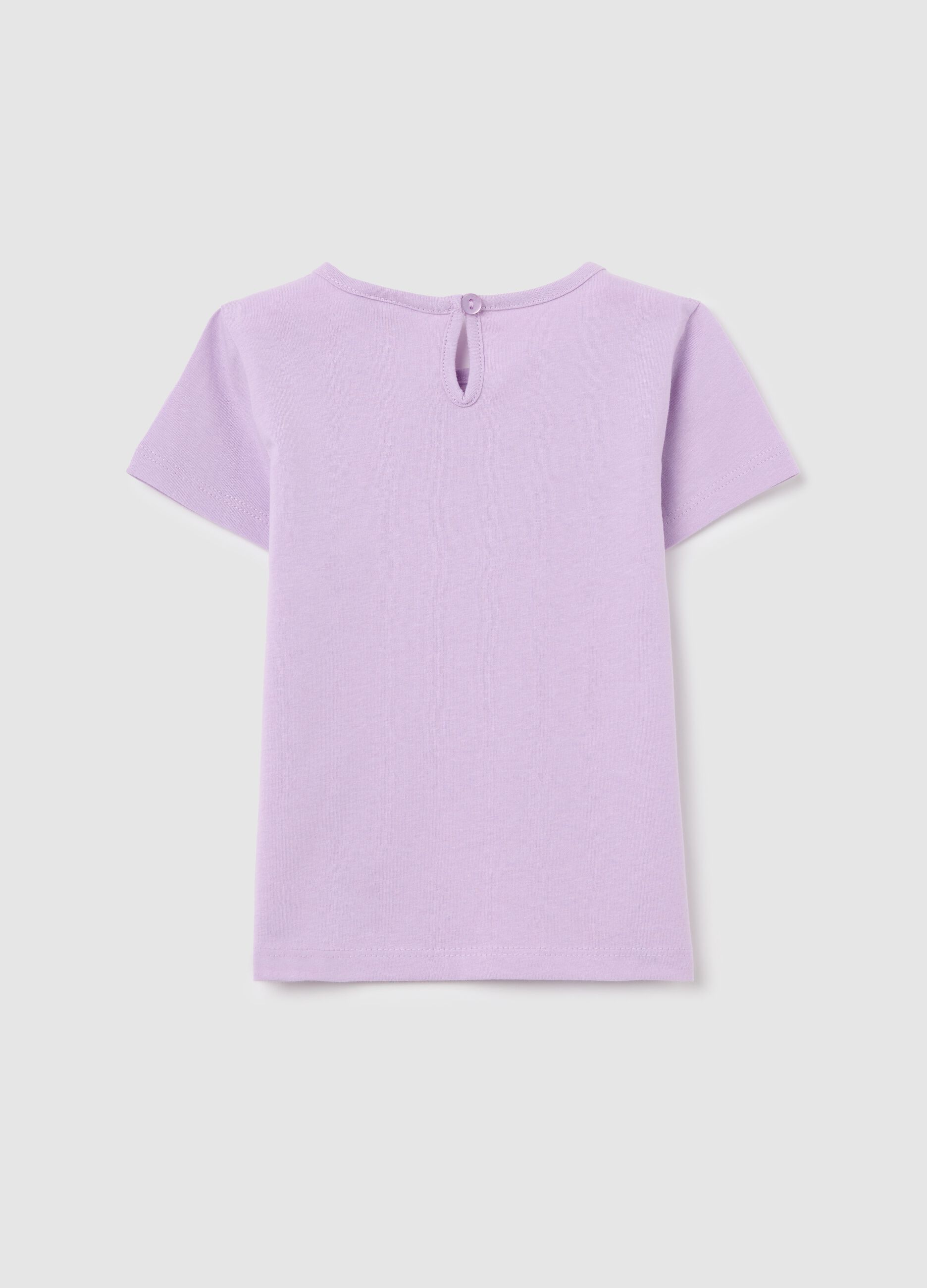 Cotton T-shirt with print
