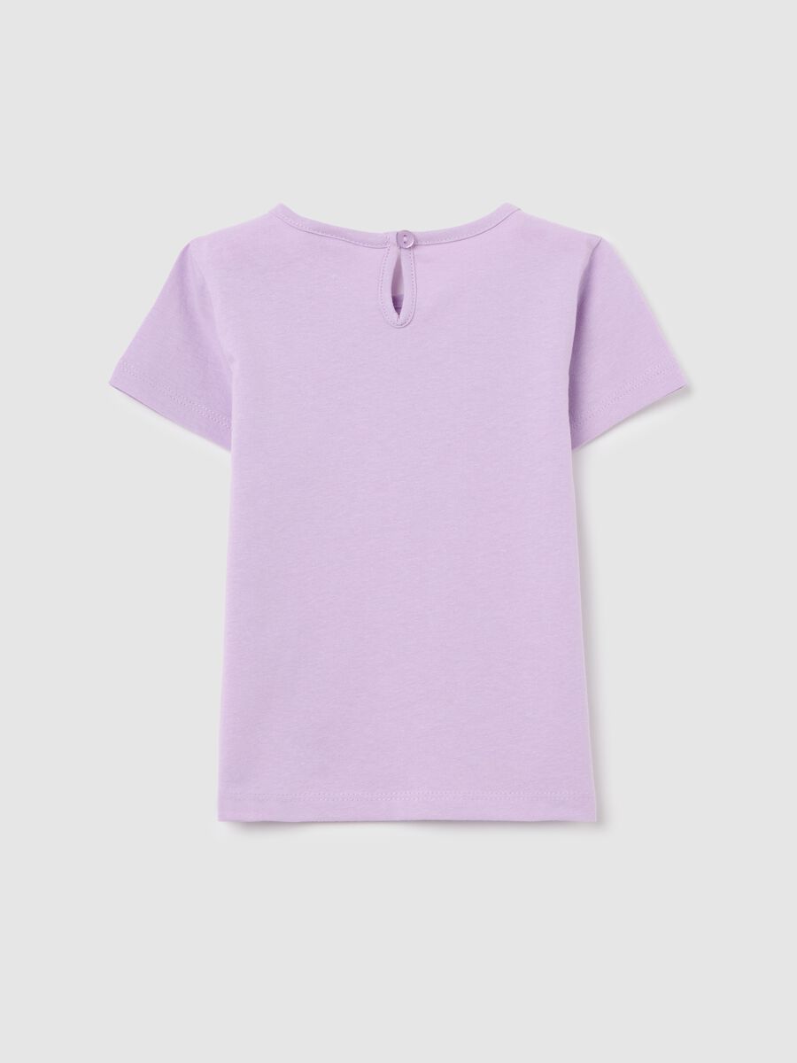 Cotton T-shirt with print_1