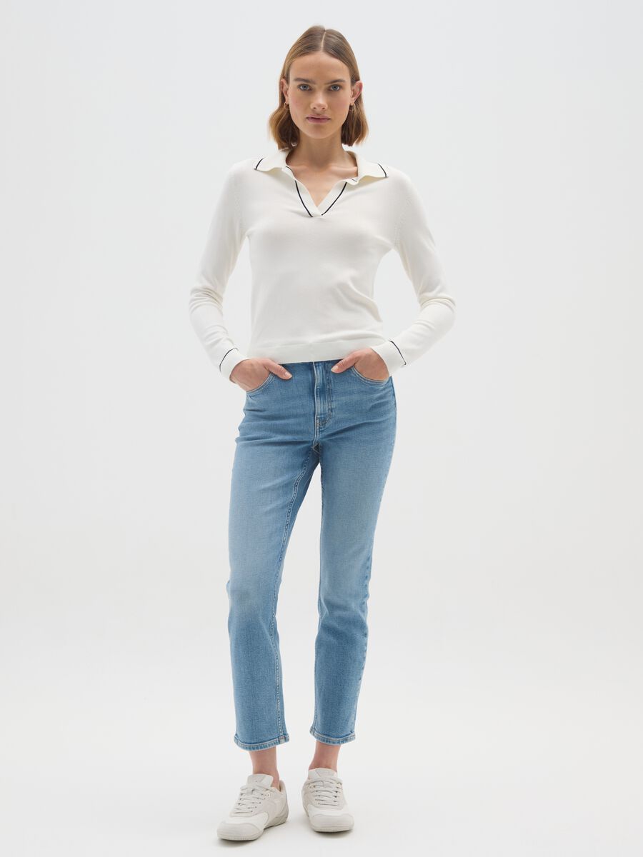 Stretch Slim Fit Denim Jeans_0