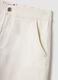 White Slim Fit Cotton Blend Chino Trousers_5