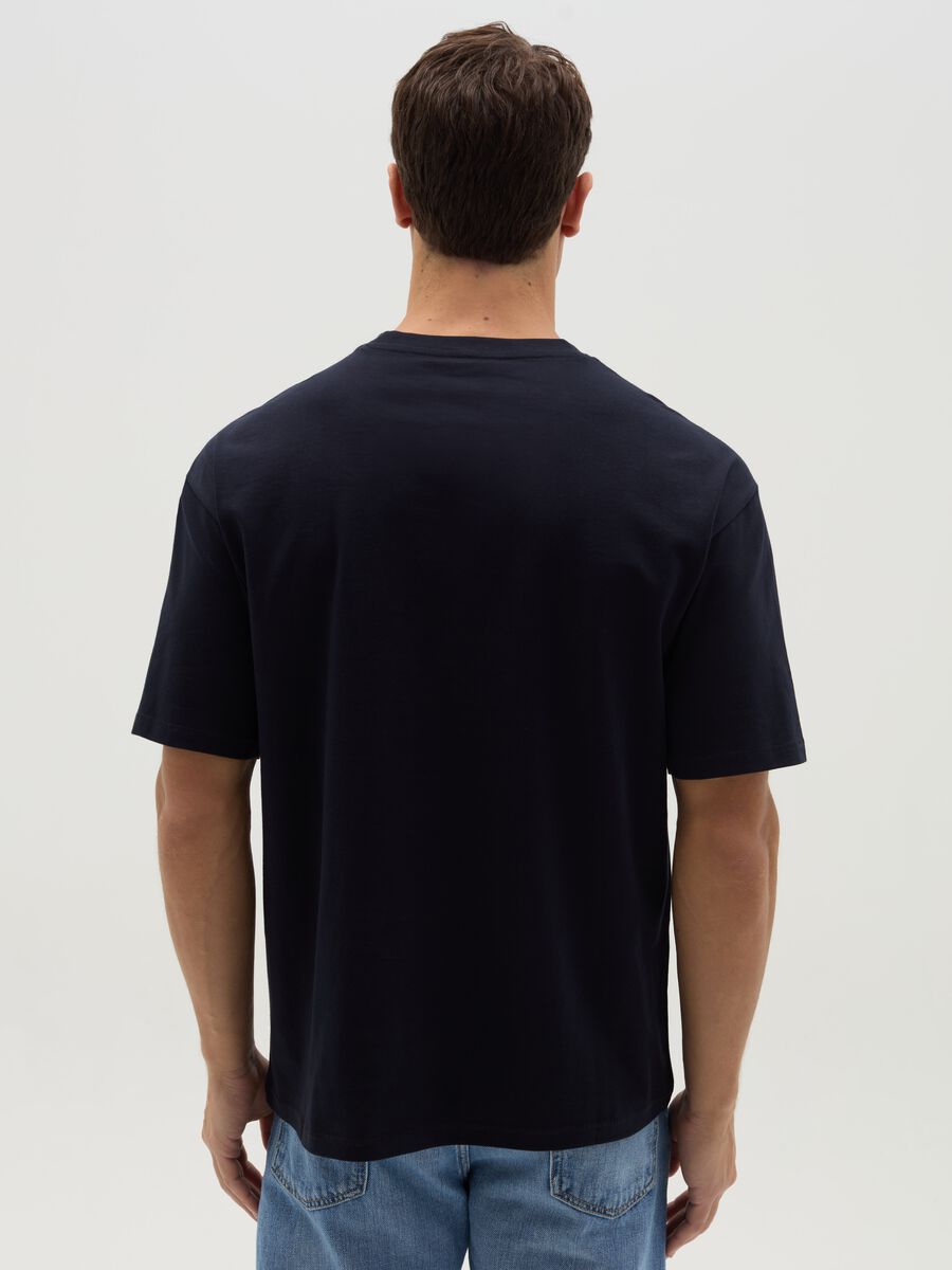 Solid colour T-shirt in organic cotton_2