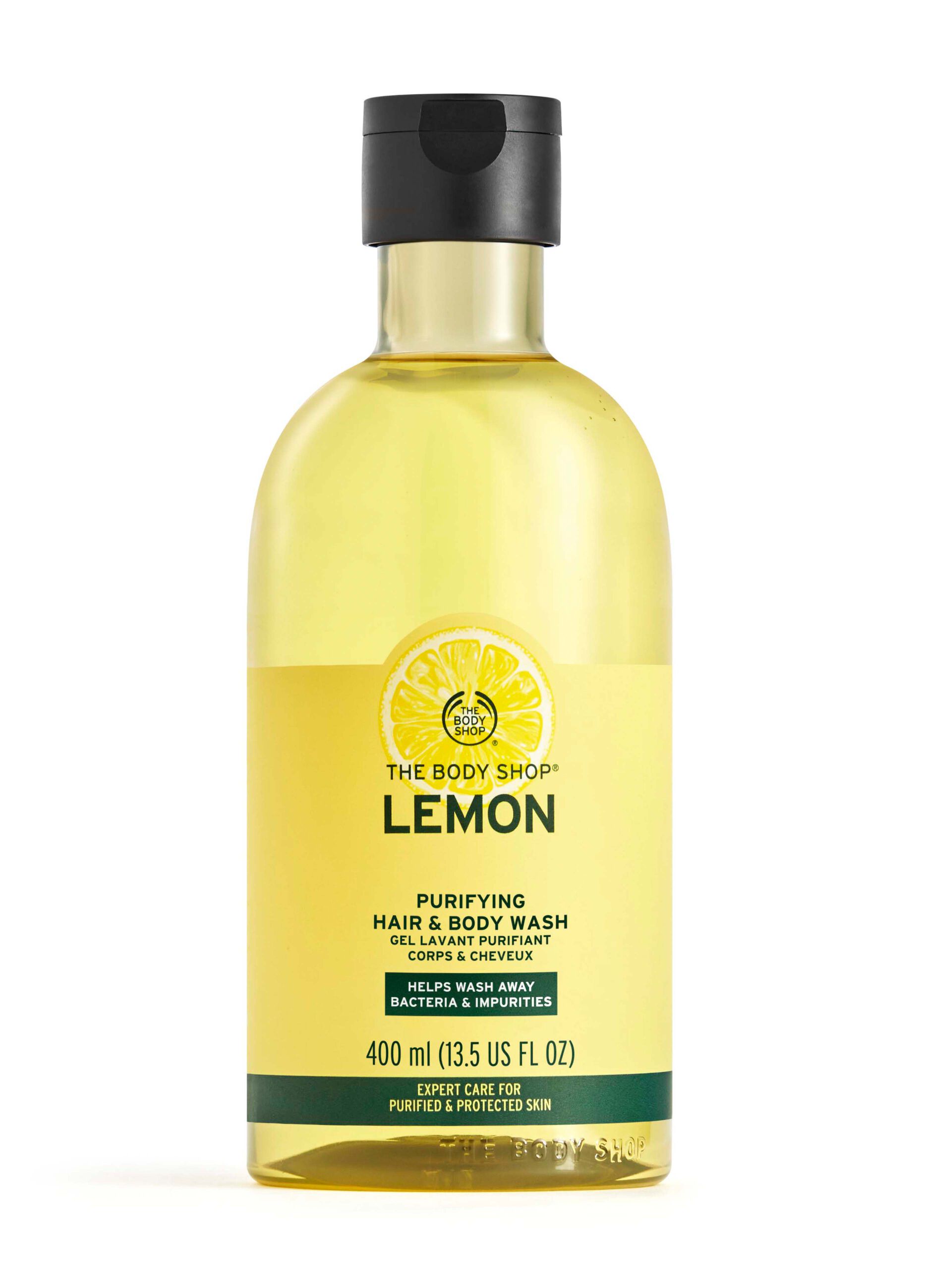 The Body Shop lemon hair and body cleanser 100ml