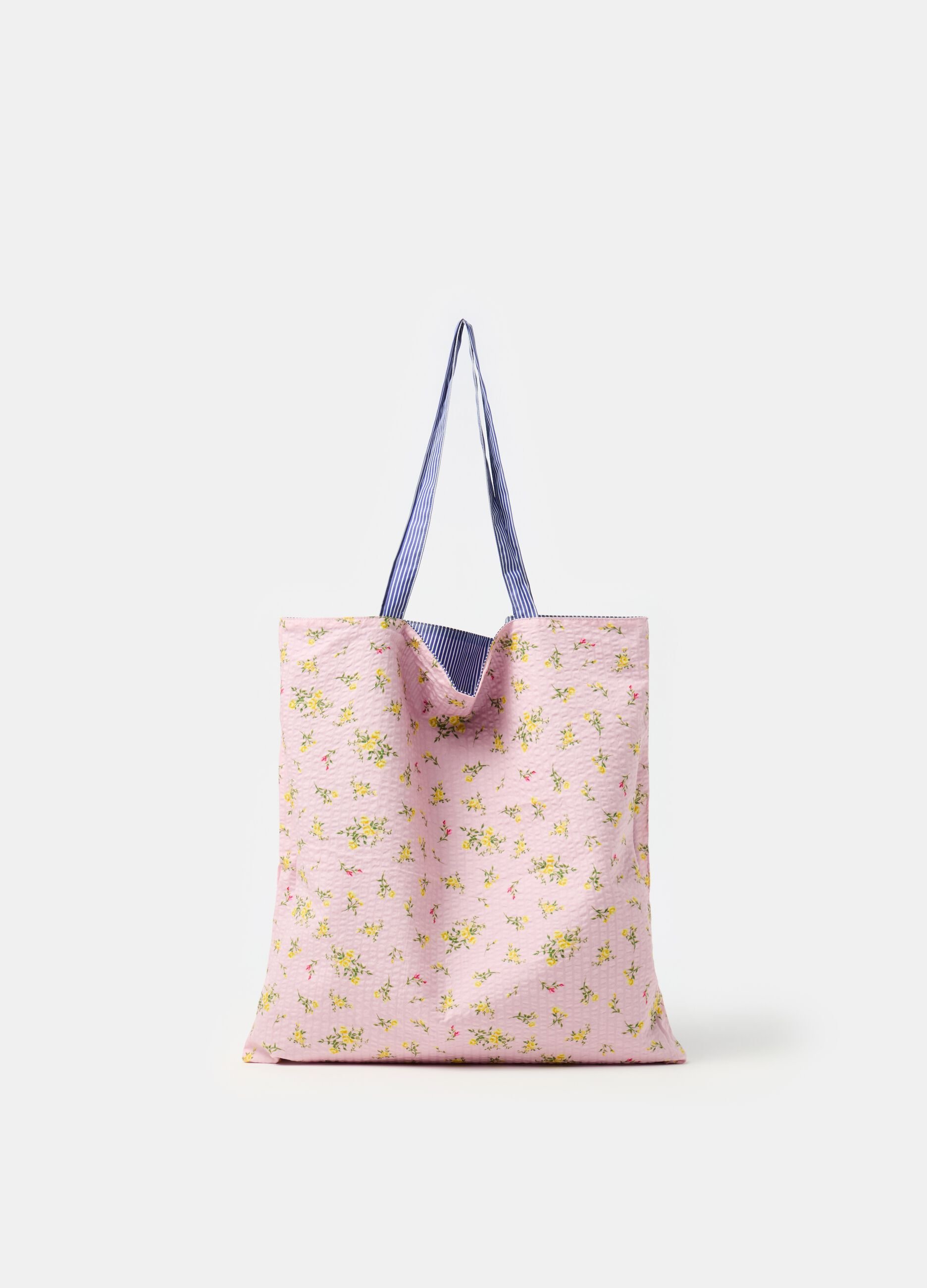 Ovs Shopper reversibile con stampa Quid