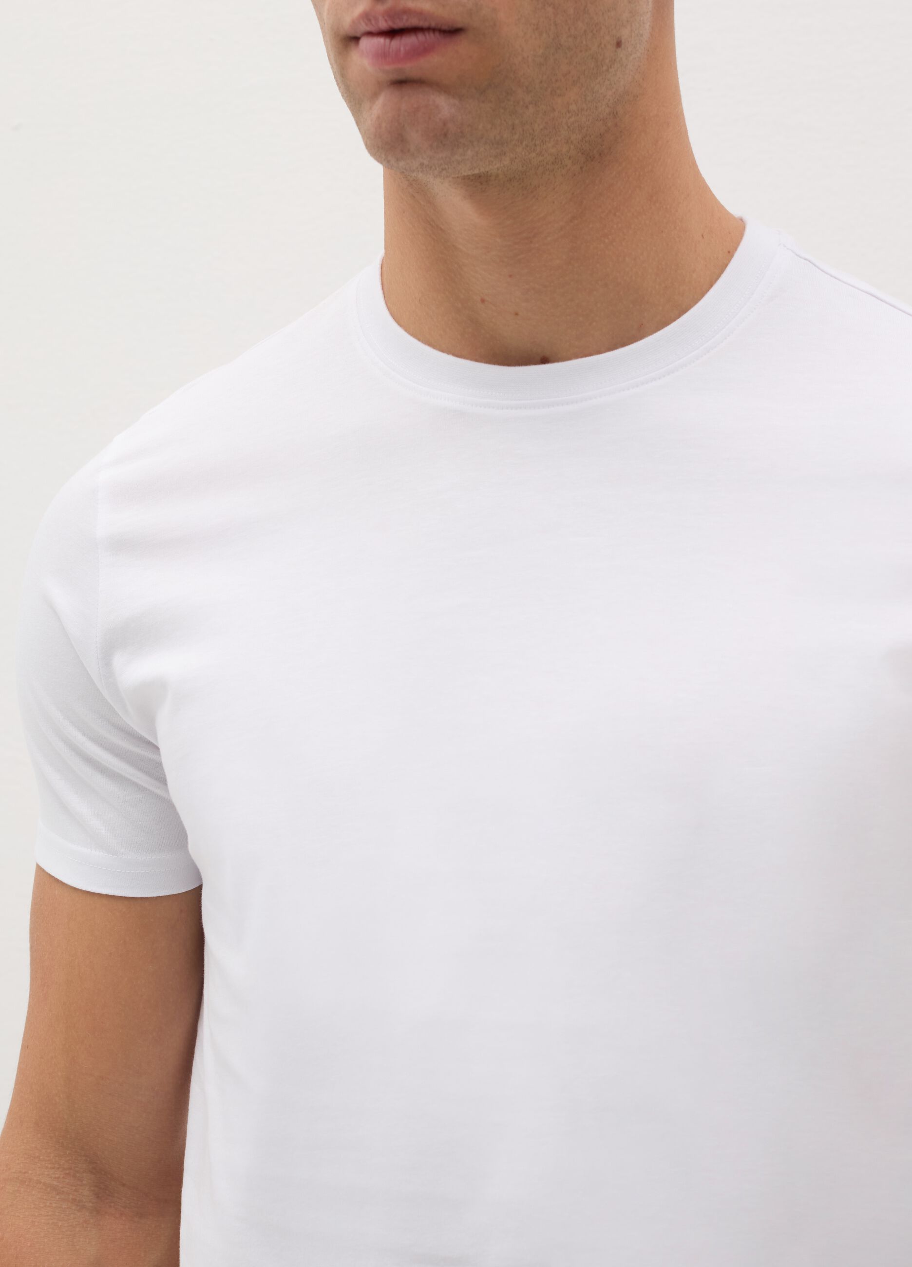 Three-pack thermal undershirts in cotton