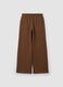 Brown cotton-blend straight-fit joggers_3