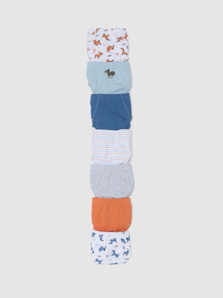 Multicolour pure cotton kids' brief multipack_2