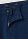 Blue five-pocket stretch cotton trousers_2