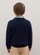 Children's Blue Pure Wool Sweater Regular Fit_1