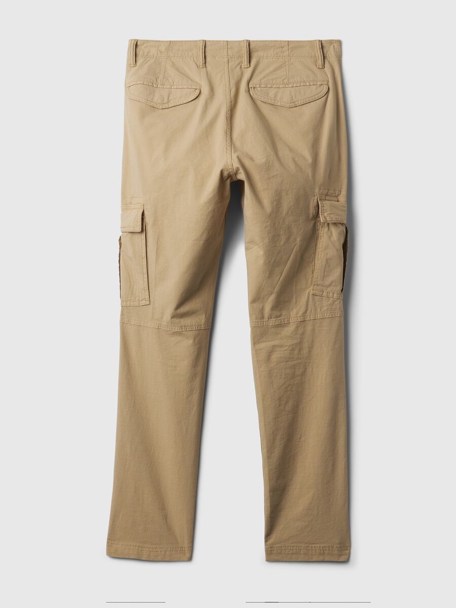 Cargo trousers in stretch cotton_5