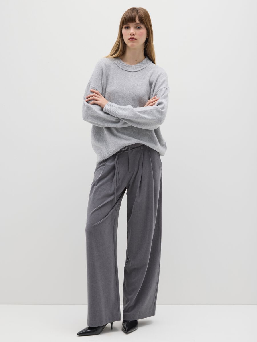 Grey Oversized Jumper_2