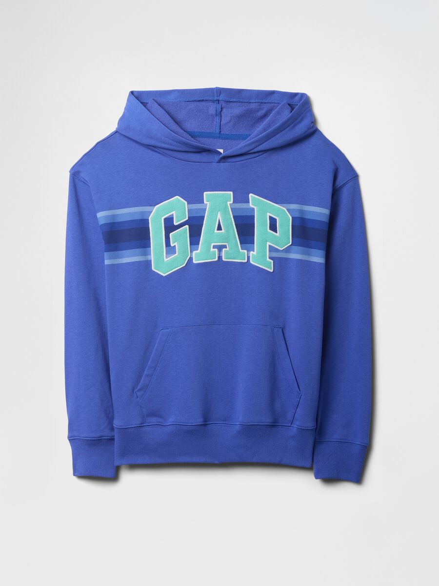 Blue Hoodie with GAP Logo_4