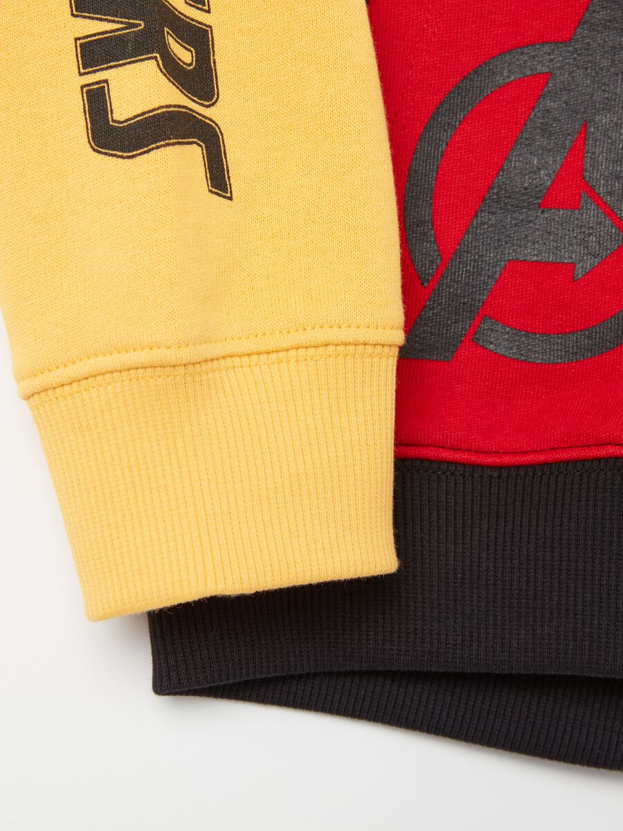 Full-zip con cappuccio e stampa Avengers_3
