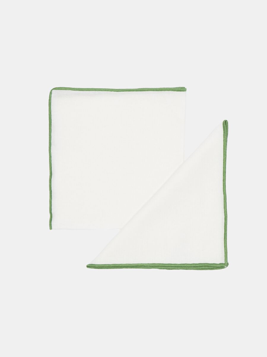 Set of 2 napkins with contrasting edging_0