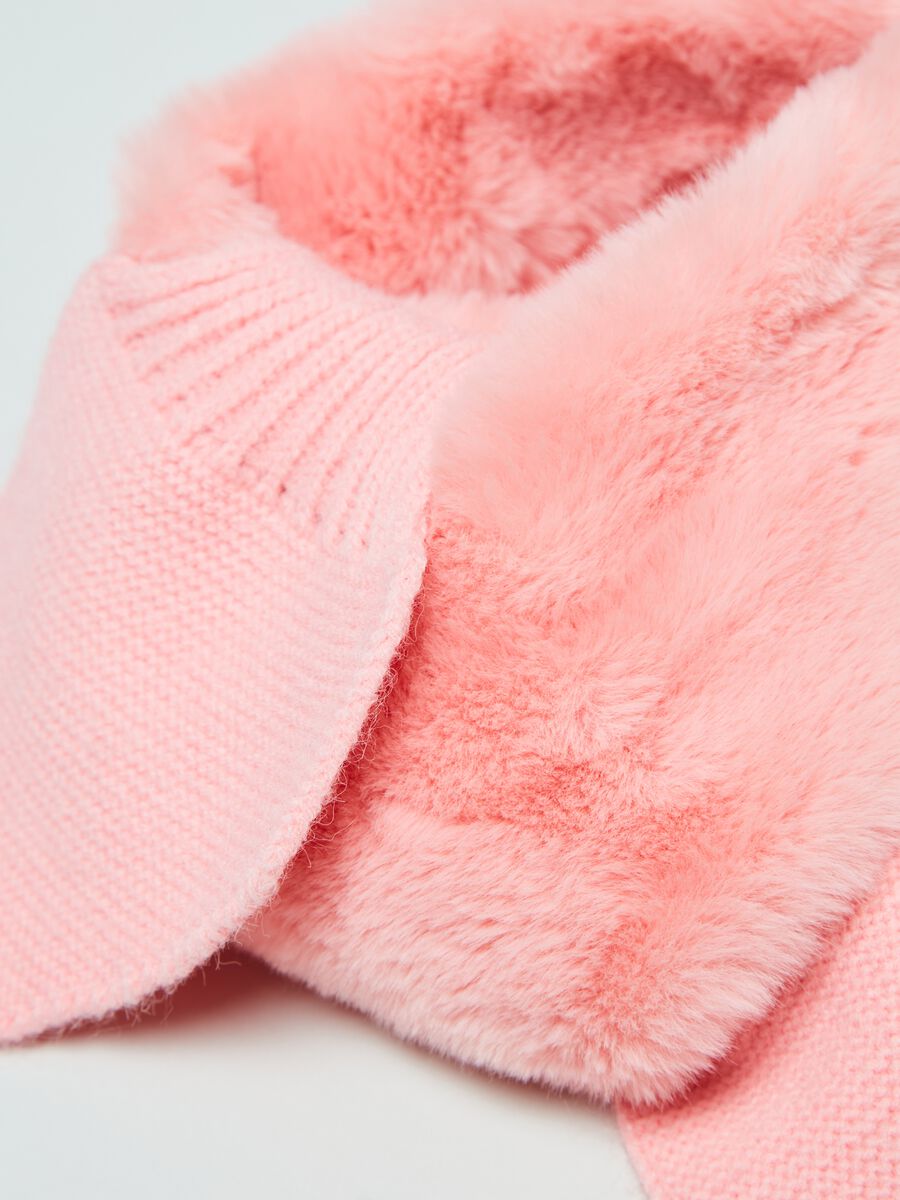 Sciarpa in eco pelliccia_1
