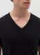 Two-pack undershirts with V neckline in jersey_3