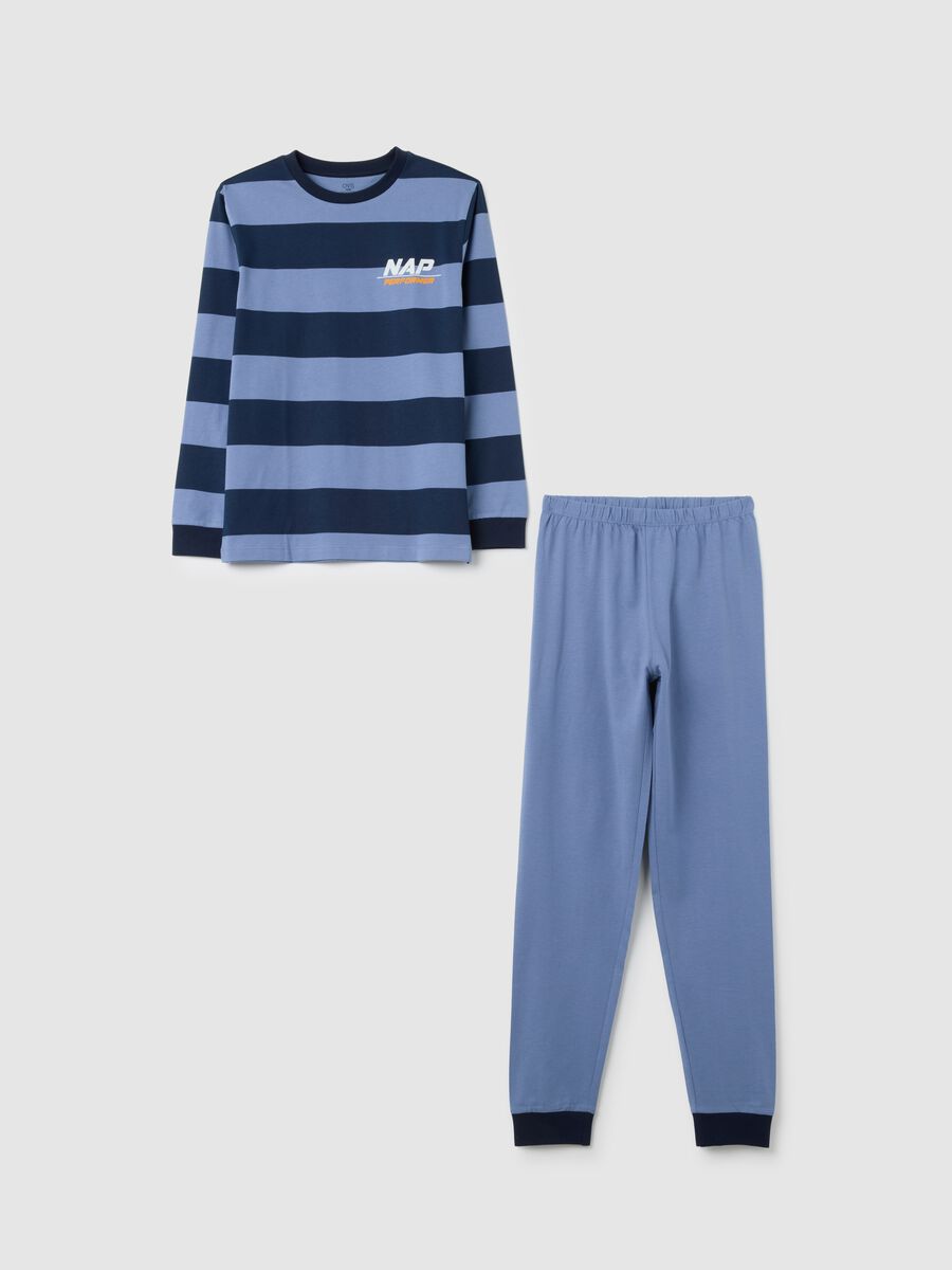 Boy's multicolour pure cotton pyjamas_0
