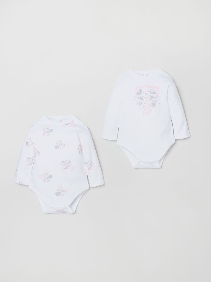 Bipack body in cotone stampa Minnie_0