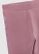 Girls' pink cotton blend skinny fit leggings_2