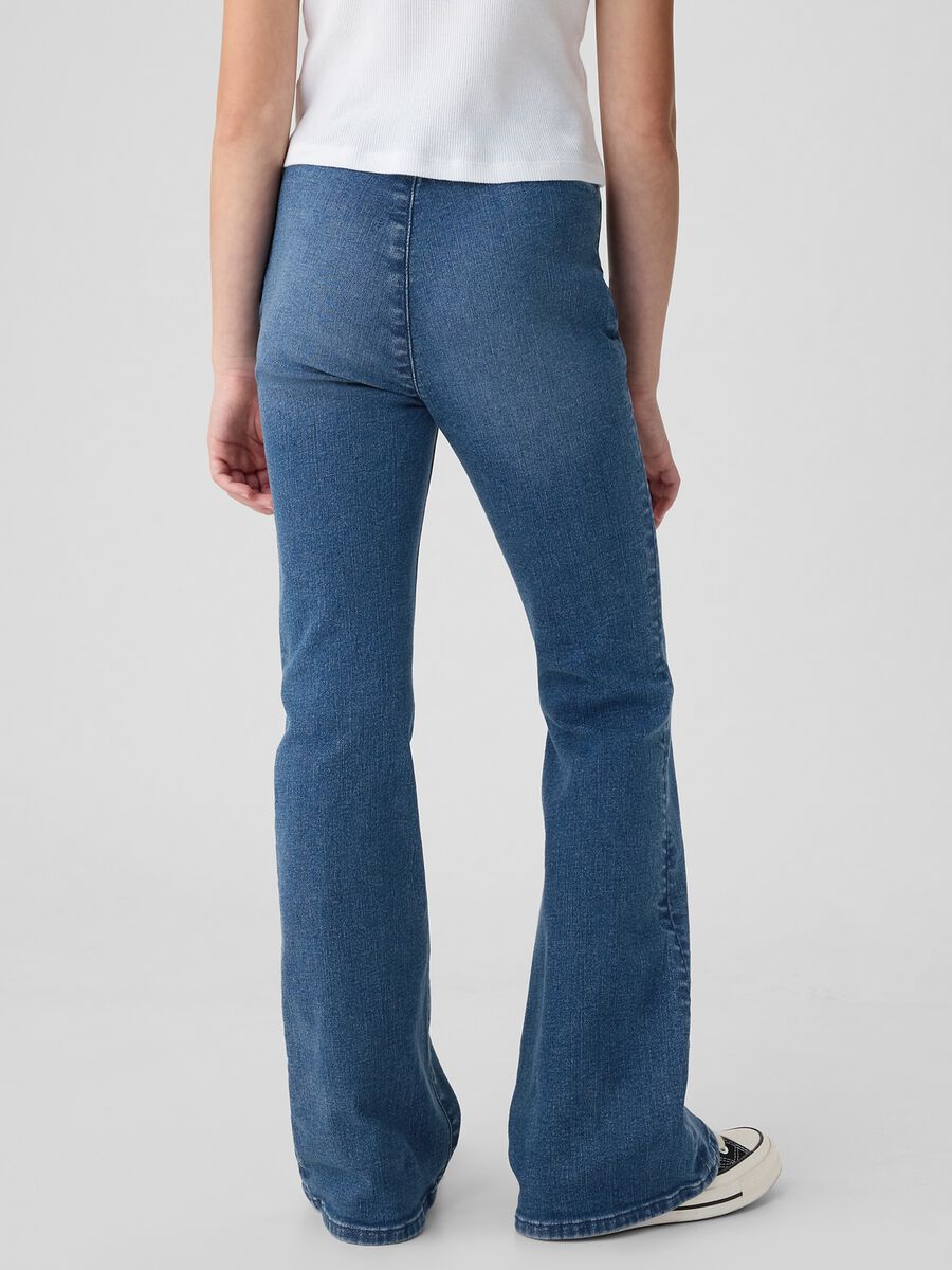 Stretch Denim Trousers for Girls_2
